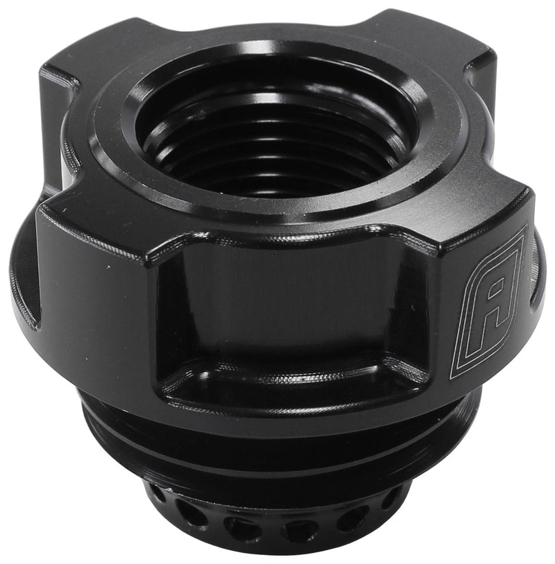 Aeroflow Oil Fill/Breather Cap AF708-10-12BLK