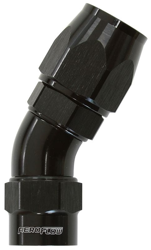 Aeroflow Performance Black Finish. Suits Kryptalon® Series Hose Aeroflow Kryptalon® Series Heavy Duty One Piece Swivel 30° Hose End -12AN AF7057-12 SR