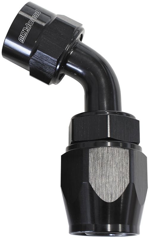 Aeroflow Performance Black Finish. Suits Kryptalon® Series Hose Aeroflow Kryptalon® Series Lightweight One Piece Swivel 60° Hose End -16AN AF7028-16 SR