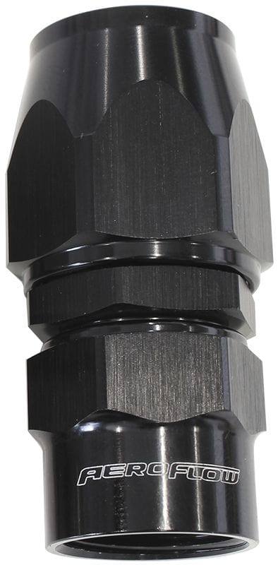 Aeroflow Performance Black Finish. Suits Kryptalon® Series Hose Aeroflow Kryptalon® Series Lightweight One Piece Swivel Straight Hose End -4AN AF7021-04 SR