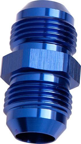 Aeroflow Performance Blue Finish Aeroflow Male Flare Union -20AN AF815-20 SR