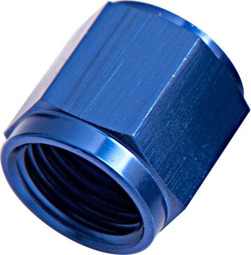 Aeroflow Performance Blue Finish. Suits Aeroflow, Moroso & Russell Tubing Aeroflow -10AN to 5/8" Aluminium Tube Nut - Blue Finish AF818-10 SR