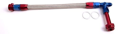 Aeroflow Performance Blue Finish. Suits Holley Dual Fuel Line With Single Or Dual Metering Aeroflow Carburettor Inlet Rail Kit -6AN AF160-06 SR