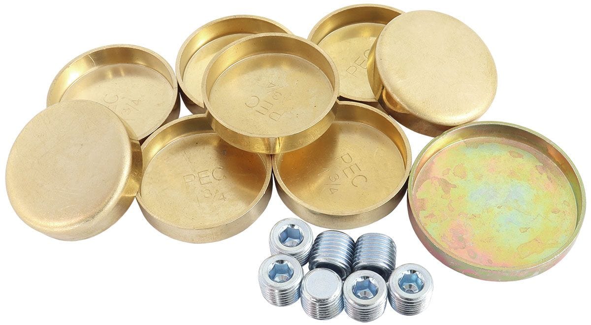 Aeroflow Performance Brass Material Aeroflow Big Block Chev Welsh Plug Kit AF3000-1003 SR