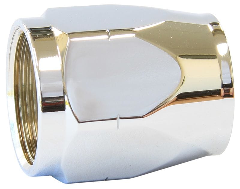 Aeroflow Performance Chrome Finish. Suits 500, 550 and 880 Series Hose Ends Aeroflow Cutter Style Hose End Socket -6AN AF559-06DCCH SR