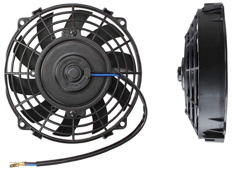 Aeroflow Performance Curved Blades, 550 CFM Aeroflow 7" Electric Thermo Fan AF49-1017 SR