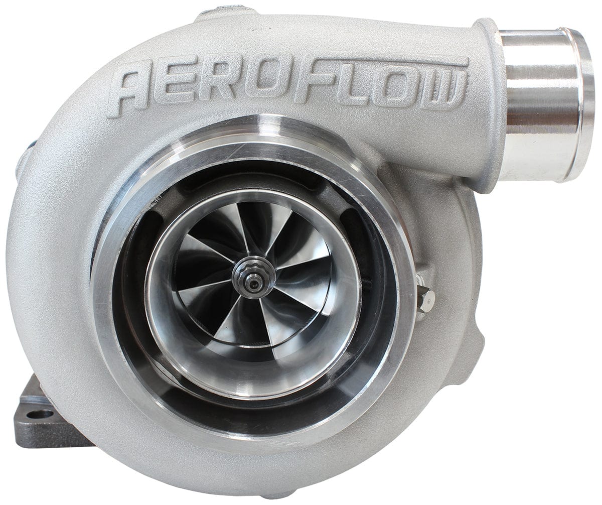 Aeroflow Performance External Wastegate, T3 Inlet Flange, V-Band Exhaust Flange Aeroflow BOOSTED 5455 1.06 Turbocharger 650HP, Natural Cast Finish AF8005-3002 SR