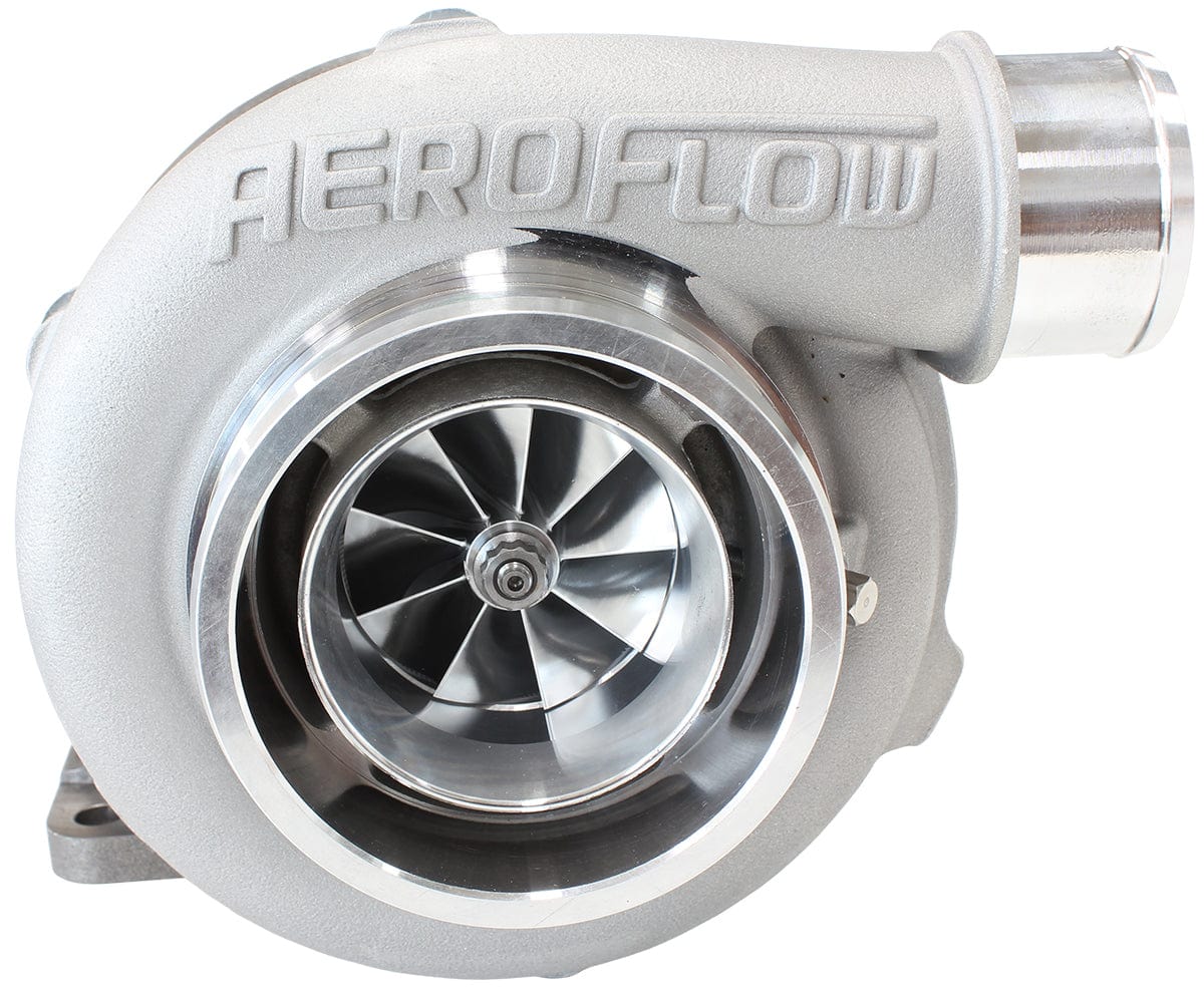 Aeroflow Performance External Wastegate, T3 Inlet Flange, V-Band Exhaust Flange Aeroflow BOOSTED 5855 1.06 Turbocharger 750HP, Natural Cast Finish AF8005-3007 SR