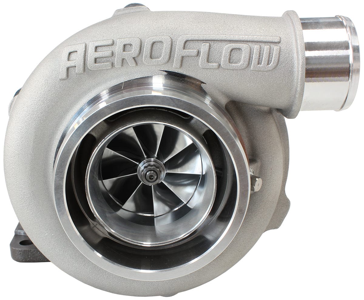 Aeroflow Performance External Wastegate, T3 Inlet Flange, V-Band Exhaust Flange Aeroflow BOOSTED 5855 .82 Turbocharger 750HP, Natural Cast Finish AF8005-3006 SR