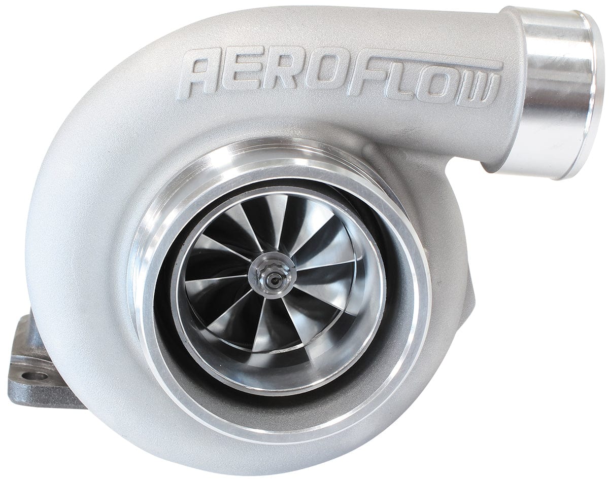 Aeroflow Performance External Wastegate, T3 Inlet Flange, V-Band Exhaust Flange Aeroflow BOOSTED 6662 .82 Turbocharger 900HP, Natural Cast Finish AF8005-3016 SR