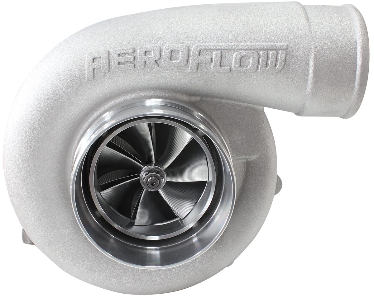 Aeroflow Performance External Wastegate, T4 Twin Entry Inlet Flange, V-Band Exhaust Flange Aeroflow BOOSTED 7885 T4 1.25 Turbocharger 1450HP, Natural Cast Finish AF8006-4020 SR