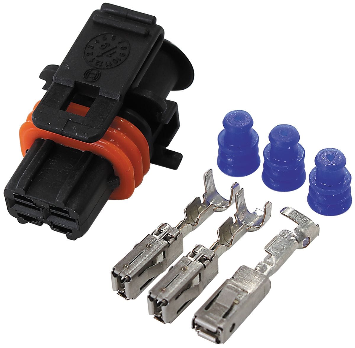 Aeroflow Performance Fitted on Holden GM LS Series & Alloytech Engines Aeroflow 2-Pin Alternator Plug, Fits Some Bosch Alternators AF49-1702 SR