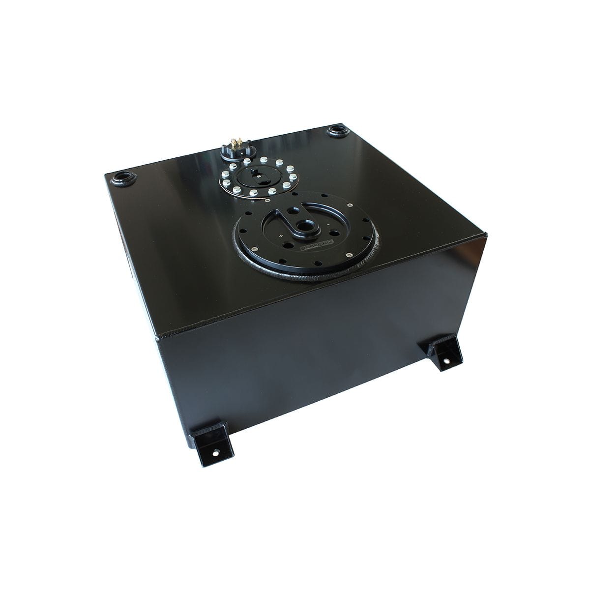 Aeroflow Performance Fuel Cells Aeroflow Aluminium 15 Gallon (57L) Fuel Cell Flat Bottom Triple 60mm Pump Hanger SR