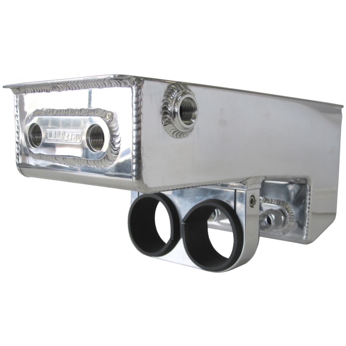 Aeroflow Performance Fuel Systems Aeroflow Dual EFI Pump Under-Car Surge Tank AF77-1044 SR