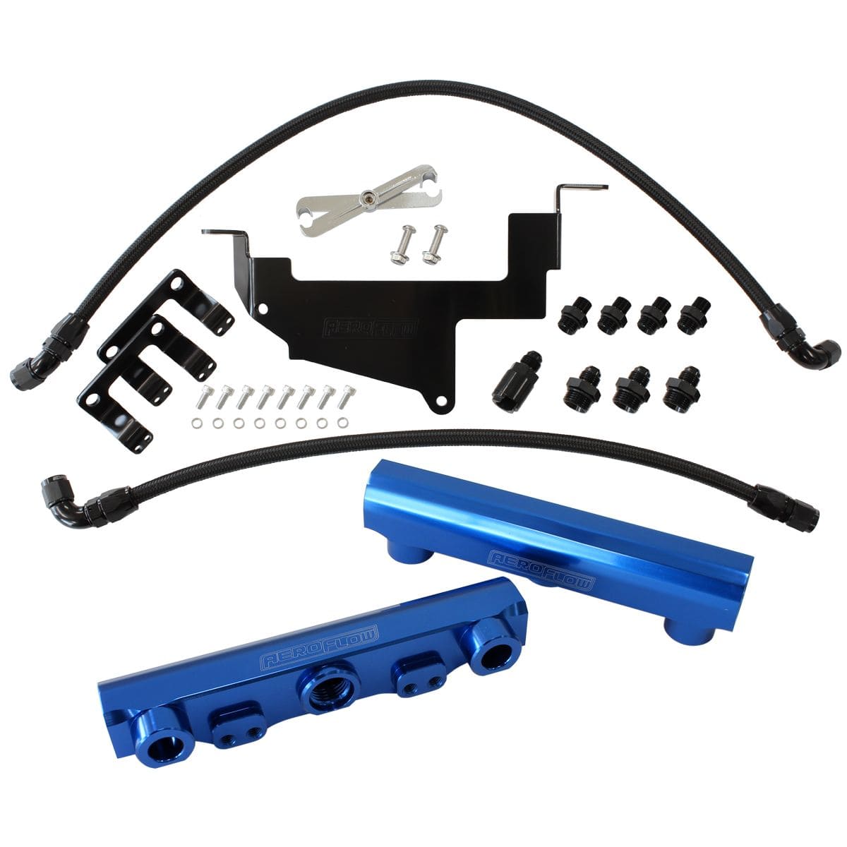 Aeroflow Performance Fuel Systems Subaru BRZ & Toyota 86 Billet Fuel Rail Kit AF64-2131 SR