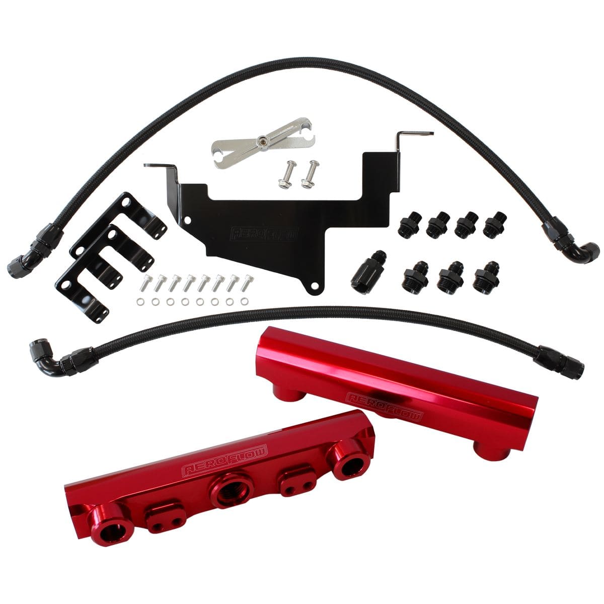 Aeroflow Performance Fuel Systems Subaru BRZ & Toyota 86 Billet Fuel Rail Kit AF64-2131 SR