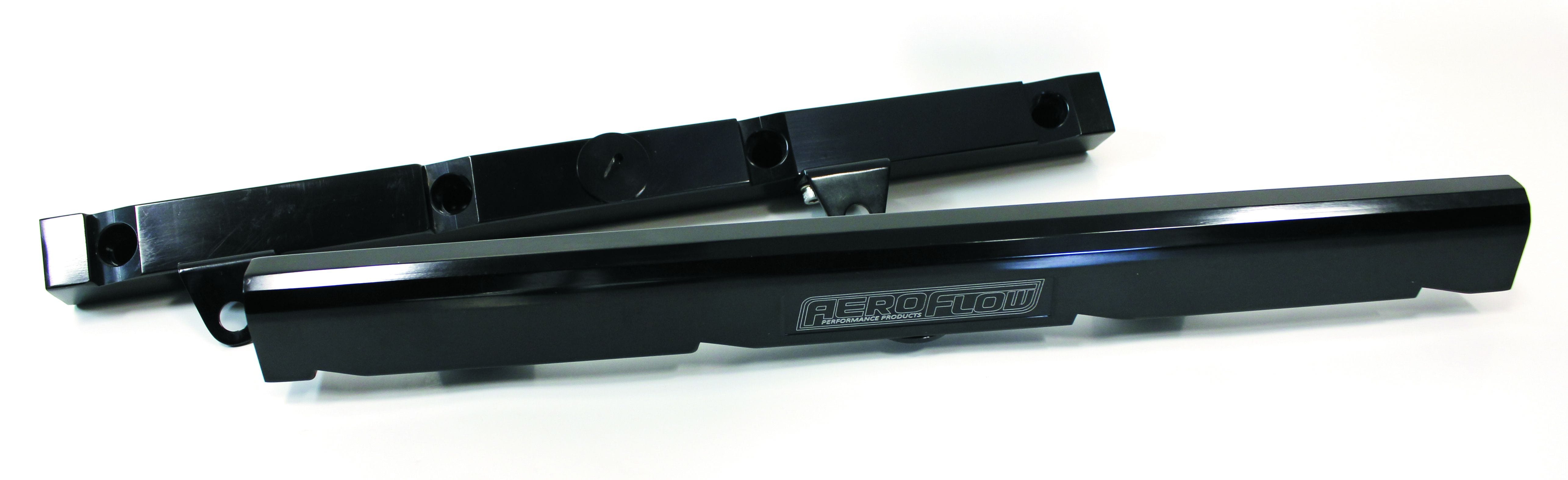 Aeroflow Performance GM LS1 Billet EFI Fuel Rails - Black Aeroflow AF64-2005BLK SR