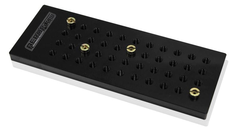 Aeroflow Performance Holds 44 Holley Jets, Black Finish Aeroflow Billet Aluminium Jet Storage Plate AF98-2011 SR