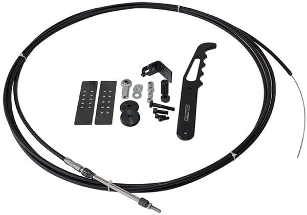 Aeroflow Parachute Release Cable Kit AF80-1000BLK