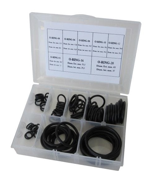 Aeroflow Performance Kit Contains 10 of Each Size Aeroflow Buna N Rubber O-Ring Kit suit -3AN to -20AN AF174-KIT SR