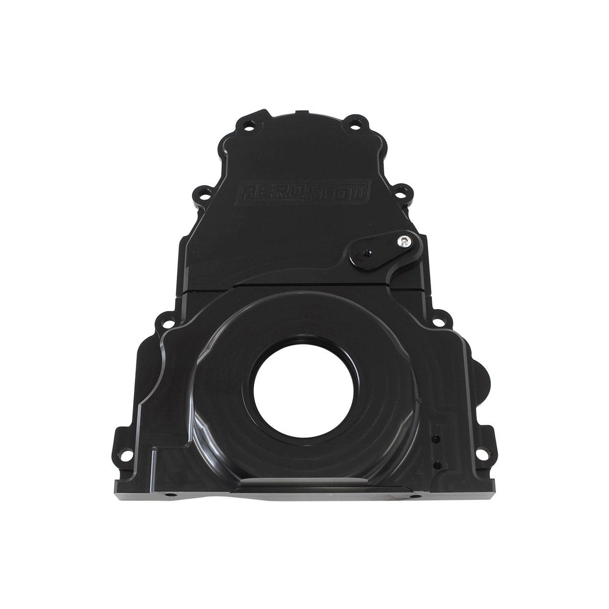 Aeroflow Performance LS Engine Parts 2-Piece Billet Aluminium Timing Cover GM LS Series AF64-4361 SR