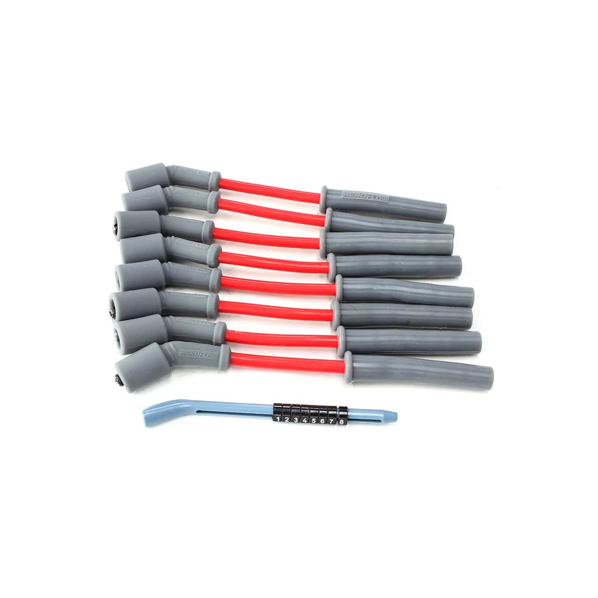 Aeroflow Performance LS Engine Parts AF4530-32829 Xpro 8.5mm Spark Plug Wire Sets Fits GM LS2/LS3 engines, 12" length SR