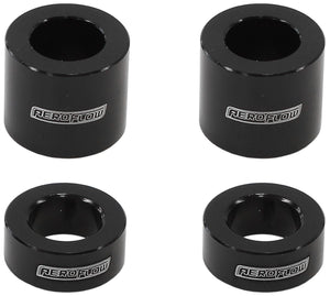 Aeroflow Billet Aluminium Bolt Spacers, Black AF64-4375BLK