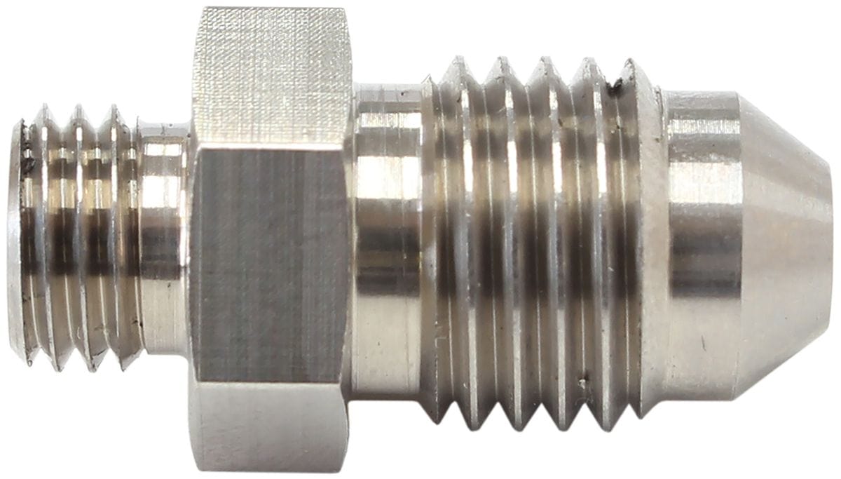 Aeroflow Performance M8 to -4AN Suit Aeroflow 38mm & 44mm Wastegate's (Each) Aeroflow Wastegate Water Fitting AF9552-1201 SR