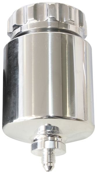 Aeroflow Performance Polished Finish Aeroflow Billet Universal Remote Brake/Clutch Reservoir AF64-2150 SR