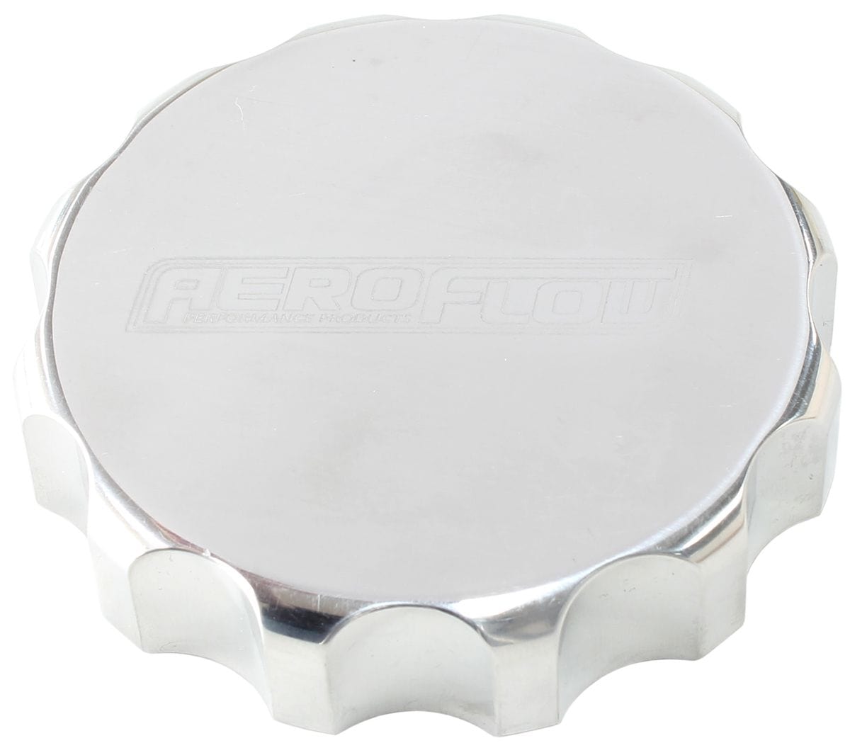 Aeroflow Performance Polished Finish Aeroflow Replacement Screw On Cap for AF85-3000 Fuel Cell AF59-3050 SR