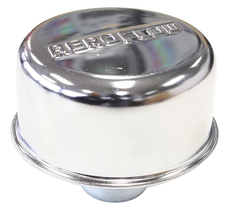 Aeroflow Performance Push In, No Spout Aeroflow Chrome Valve cover Breather AF1821-7000 SR