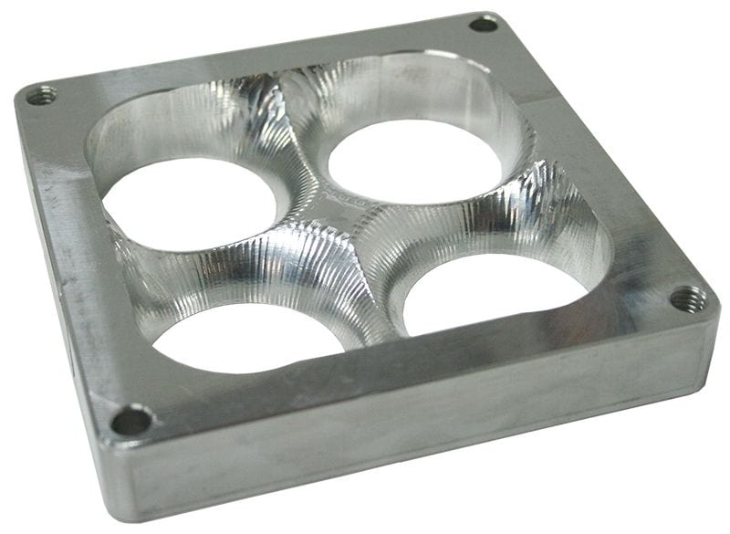 Aeroflow Performance Raw Finish. Suit 4500 Style Flange Aeroflow 1" Tapered High Velocity Carburettor Spacer AF64-2045 SR