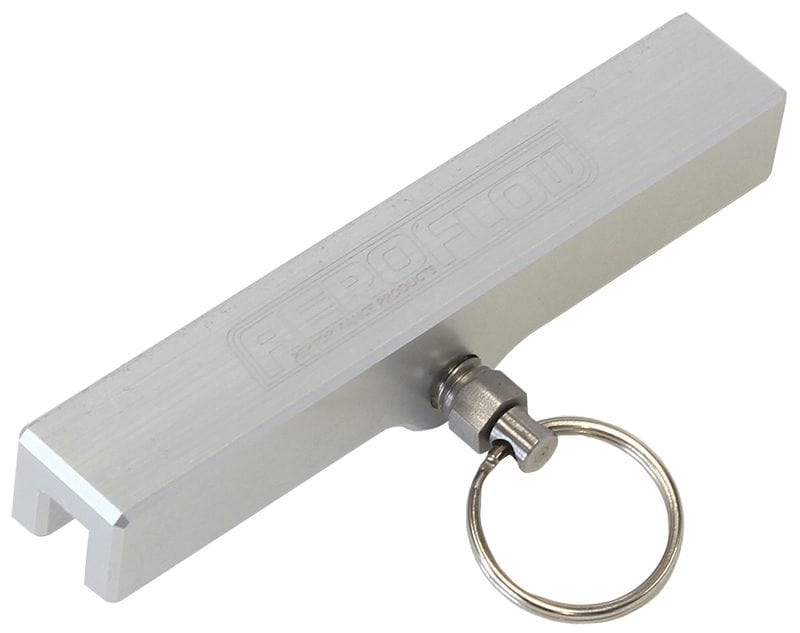 Aeroflow Performance Silver Anodised (Cut To Length) Aeroflow Billet Throttle Stop AF3500-1013 SR