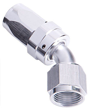 Aeroflow 100 Series Taper 45° Swivel Hose End -10AN (AF102-10S)