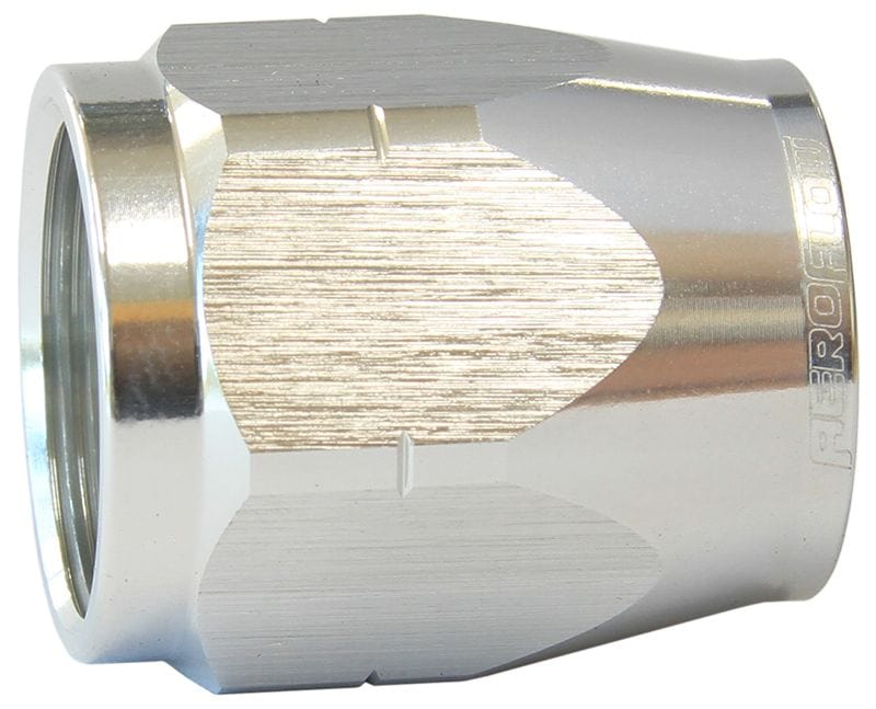 Aeroflow Performance Silver Finish. Suits 500, 550 and 880 Series Hose Ends Aeroflow Cutter Style Hose End Socket -8AN AF559-08DCS SR