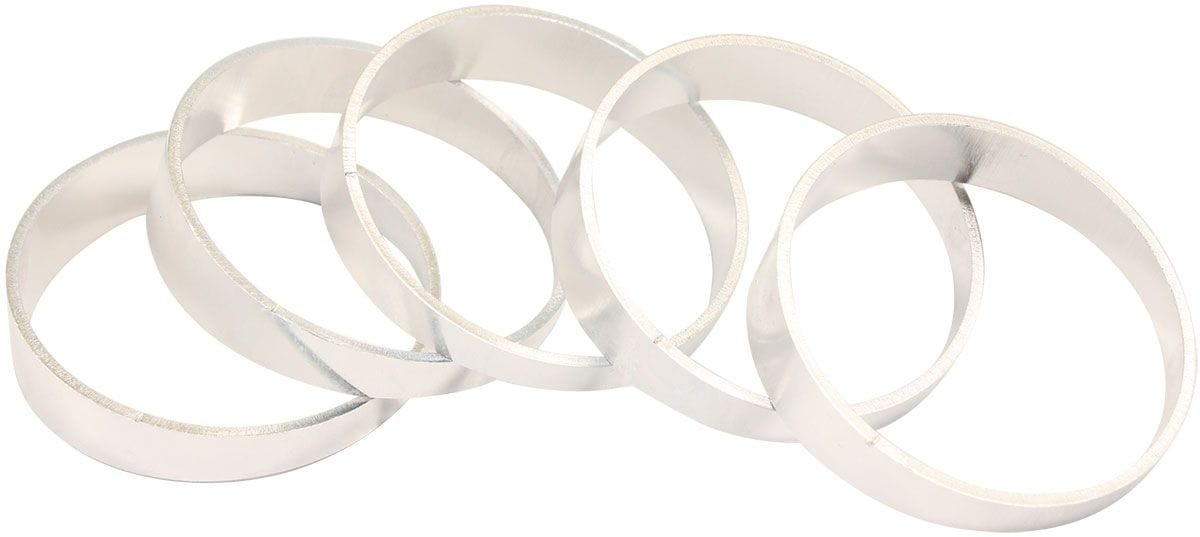 Aeroflow Performance Sold as a Pack of 5 to make a 45° Bend, 1/16" Wall Thickness and 1D R Aeroflow Aluminium 2.0" Pie Cuts AF8689-200 SR