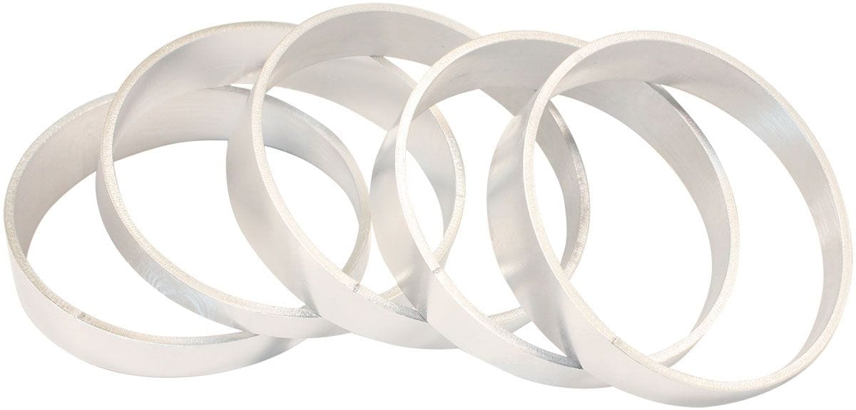 Aeroflow Performance Sold as a Pack of 5 to make a 45° Bend, 1/16" Wall Thickness and 1D R Aeroflow Aluminium 3.00" Pie Cuts AF8689-300 SR