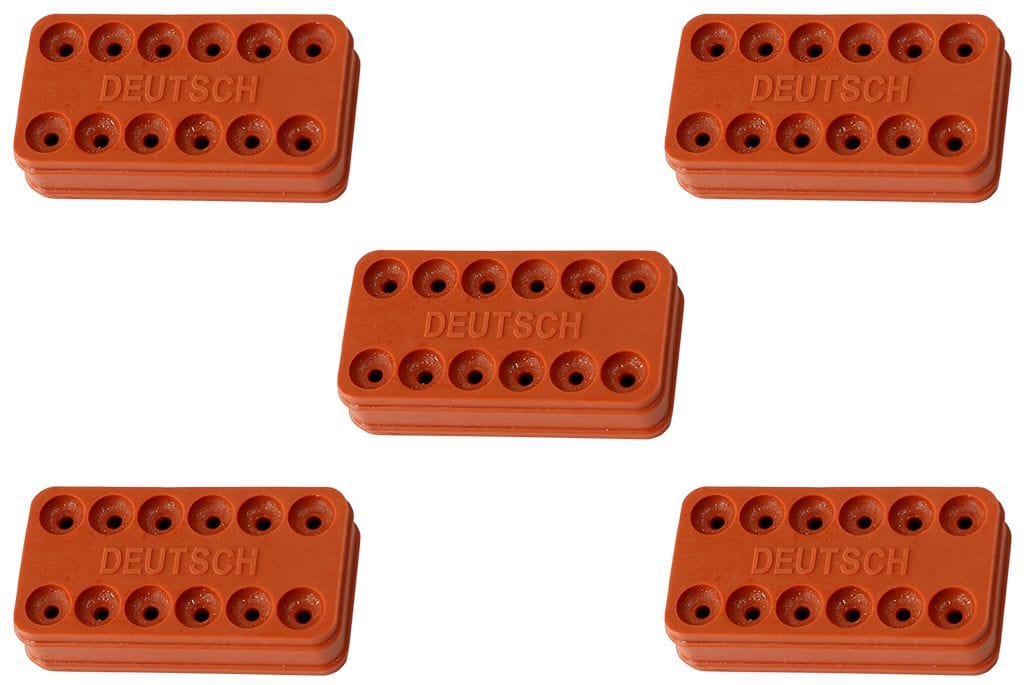 Aeroflow Performance Suit 12 Pin Connector With 14 AWG Wire, 5-Pack Aeroflow Replacement WeatherTight Wire Seal AF49-9044 SR