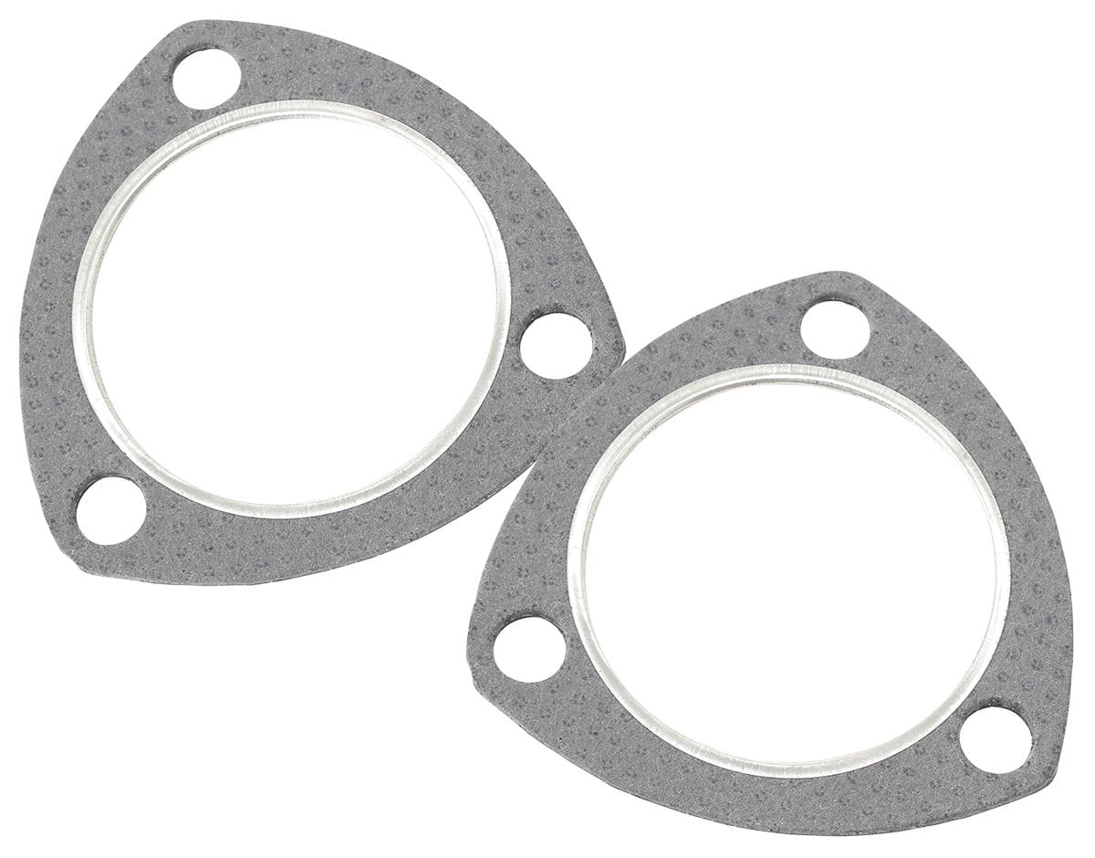 Aeroflow Performance Suit 2.5" Flange (Pair) Aeroflow 3-Bolt Graphite Flange Gasket AF9554-2500 SR