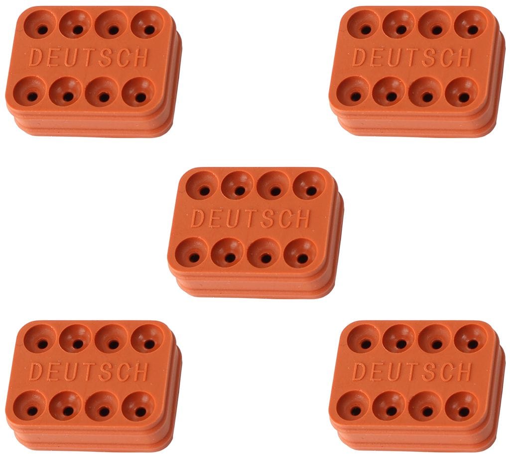 Aeroflow Performance Suit 8 Pin Connector With 14 AWG Wire, 5-Pack Aeroflow Replacement WeatherTight Wire Seal AF49-9043 SR