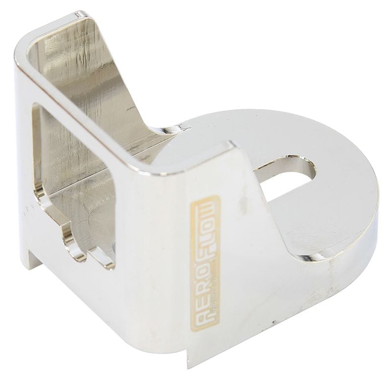 Aeroflow Performance Suit AF64-2001 & AF64-2002 Cable Bracket Aeroflow GM Kickdown Cable Bracket - Chrome AF64-2300C SR