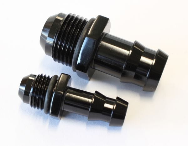Aeroflow Performance Suit AF77-1020BLK, Black Finish Aeroflow Replacement Fittings for LS Power Steering Tanks AF59-1020BLK SR