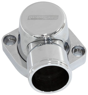 Aeroflow Billet Thermostat Housing - Chrome AF64-4037C