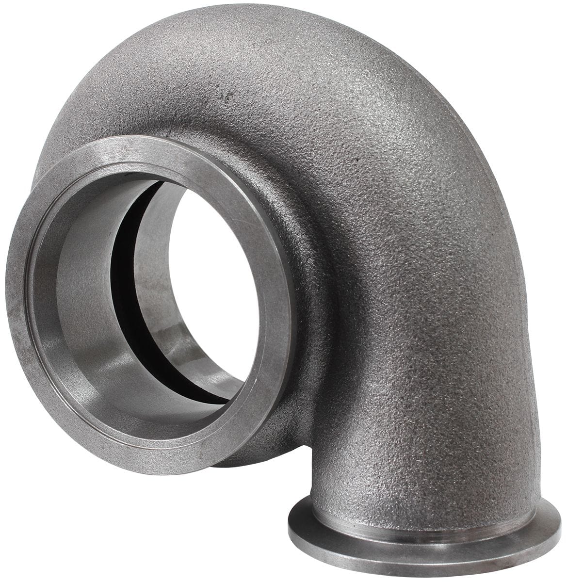 Aeroflow Performance Suit Boosted 6766 Turbochargers Aeroflow Boosted .83 A/R Dual V-Band Turbo Exhaust Housing, Suits Boosted 6766 Turbocharg SR