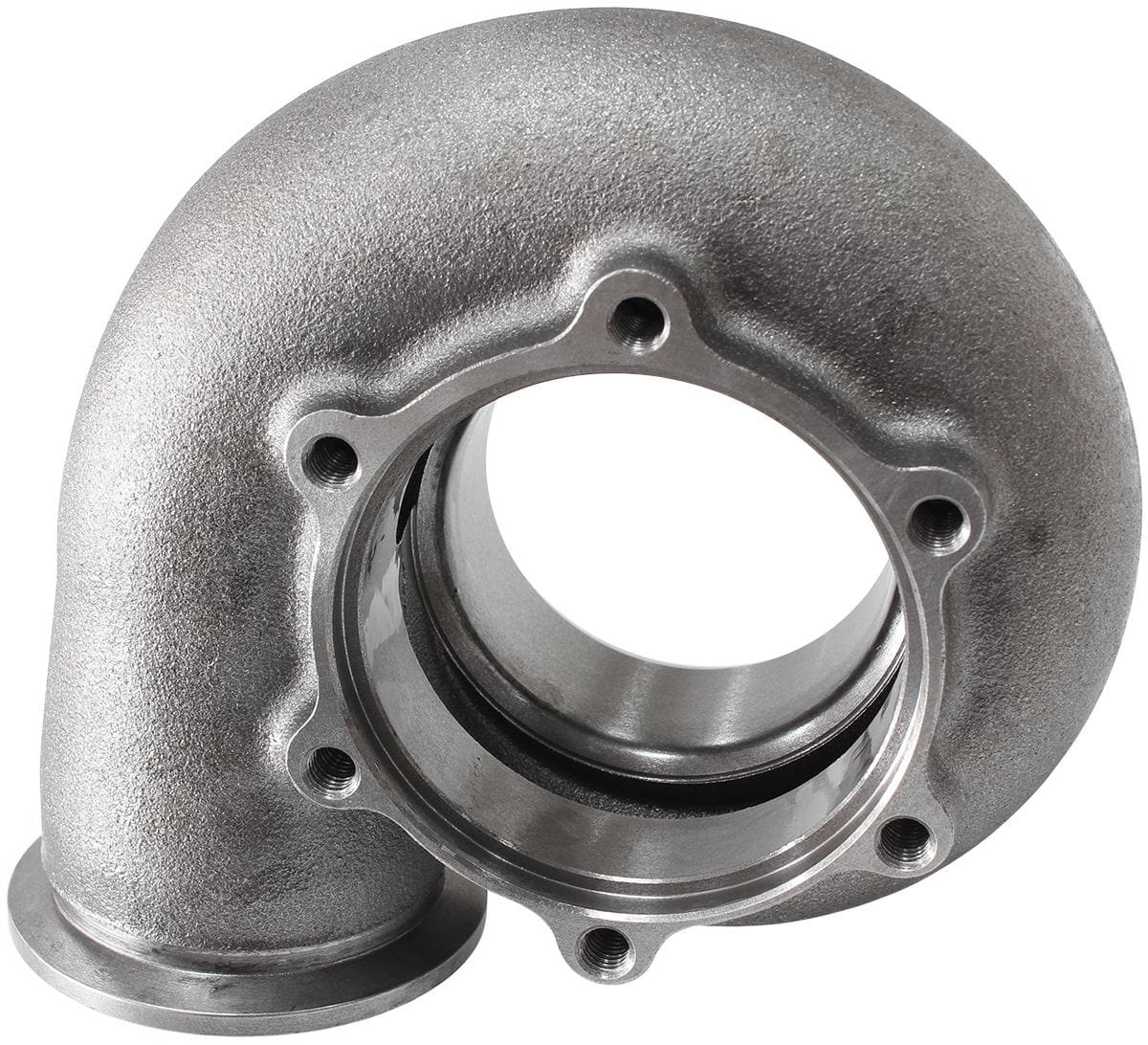 Aeroflow Performance Suit Boosted 6766 Turbochargers Aeroflow Boosted .83 A/R Dual V-Band Turbo Exhaust Housing, Suits Boosted 6766 Turbocharg SR