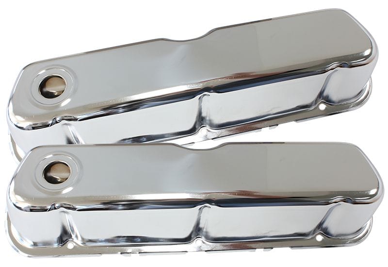 Aeroflow Performance Suit Ford 289-302-351 Windsor Without Aeroflow Logo Aeroflow Chrome Steel Valve Covers AF1821-5052 SR