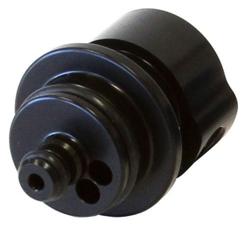 Aeroflow Performance Suit Ford Falcon BA-BF, FG, Territory Aeroflow Fuel Rail Adapter (Black) AF64-2062BLK SR