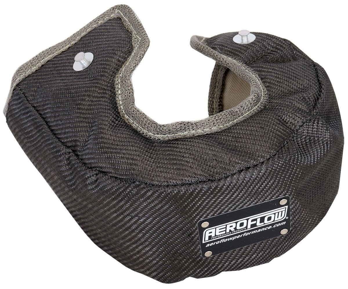 Aeroflow Performance Suit GT35 and GT40 Frame Turbochargers with T3 Flange Aeroflow T3 Carbon Turbo Bag / Blanket AF91-8802 SR