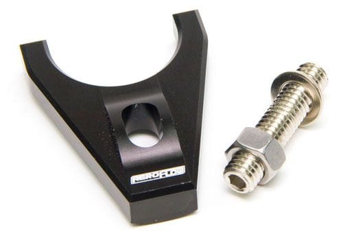 Aeroflow Performance Suit Holden 6 Cyl. & V8 Aeroflow Billet Distributor Hold Down Clamp - Black AF64-2038BLK SR