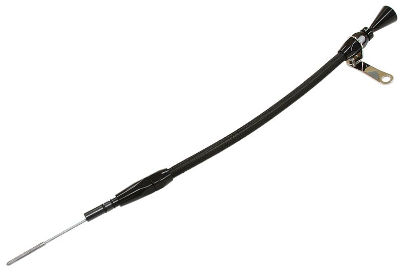 Aeroflow Performance Suit Holden V8 (HQ & Torana) Aeroflow Stainless Steel Flexible Engine Dipstick - Black AF64-2105BLK SR